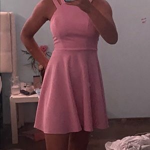 pink formal dress